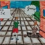 Un sogno che diventa realtà: un ragazzo rdona del denaro ad uno bisognoso