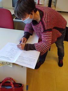 insegnante firmatario della cooperativa al lavoro