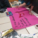 work in progress cartelloni no alla violenza