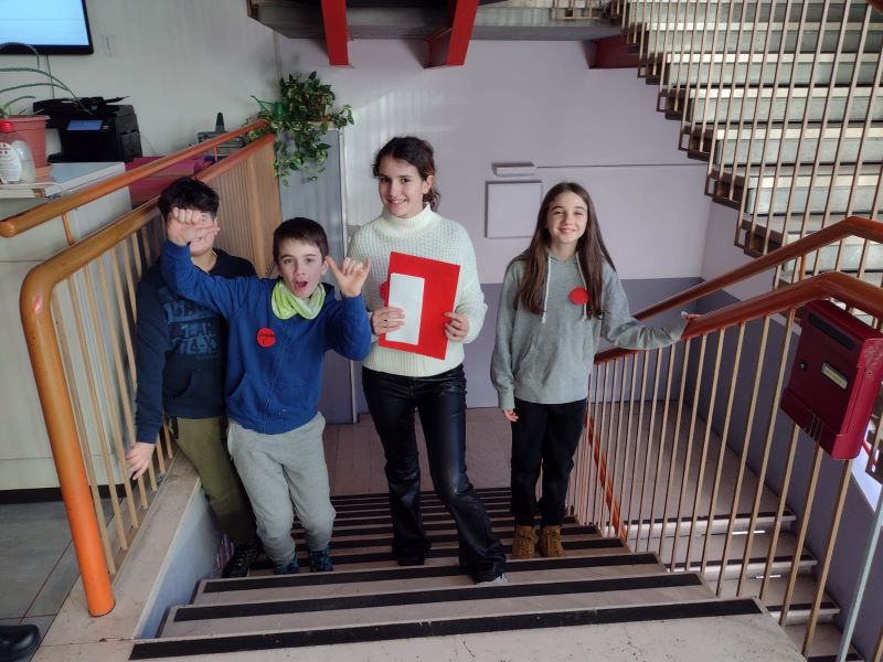 la squadra rossa è partita