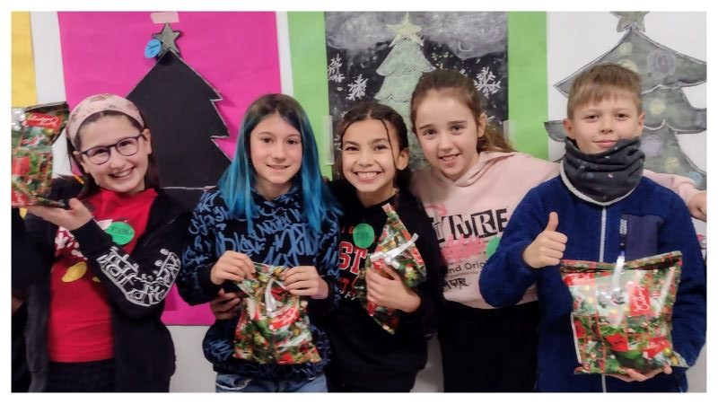 la squadra verde vittoriosa