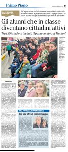 Articolo di giornale dellagiornata del volontariato