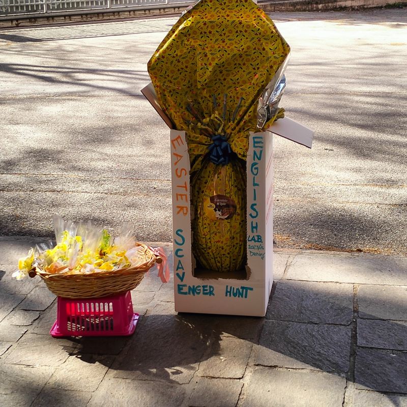 uova di cioccolato in palio per i vincitori