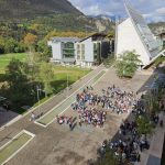 foto: veduta dall'alto manifestazione