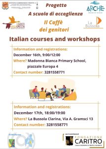 Italian courses and workshops
