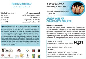 LOCANDINA TEATRO MAROCCHINO