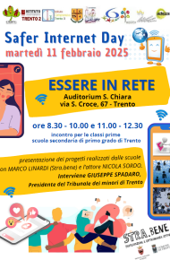 locandina evento safer internet day per le classi 2025