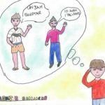 Un bambino che pensa