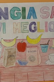 Cartellone con la scritta 